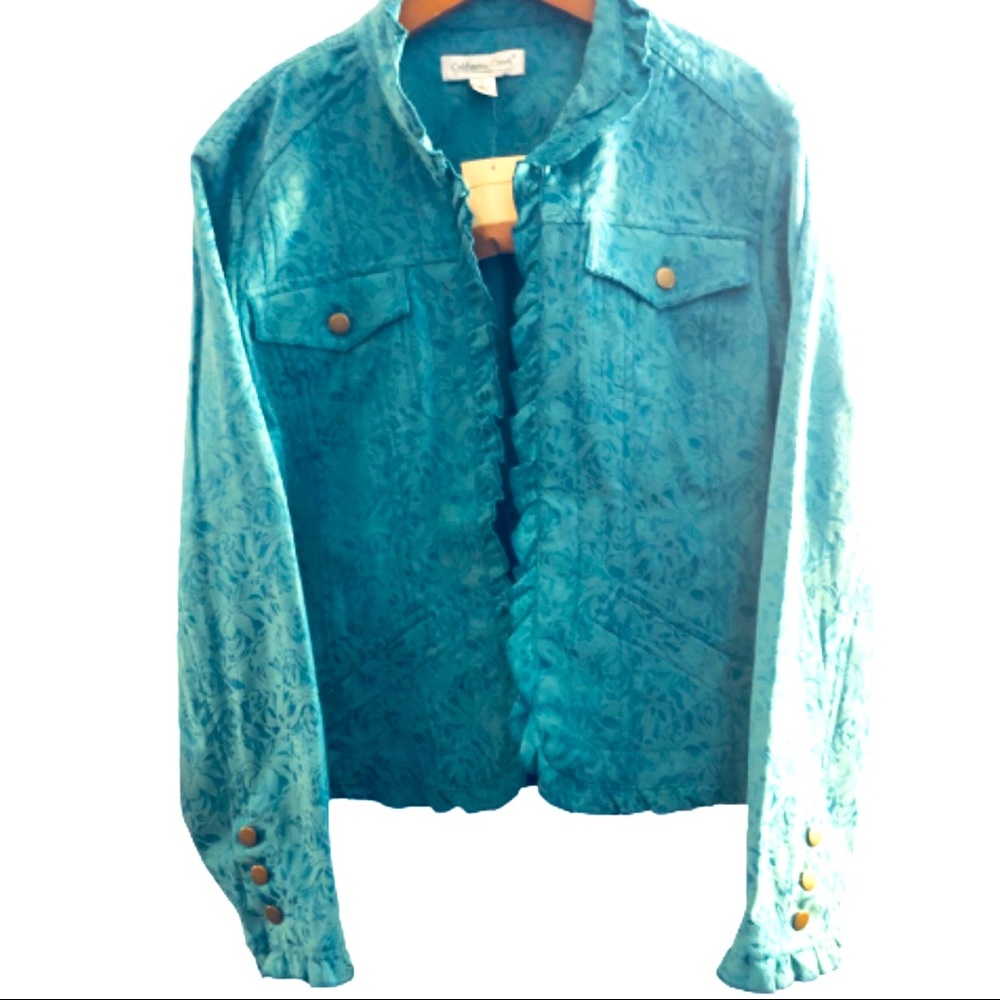 SALE!!! Coldwater Creek Jacquard Jacket